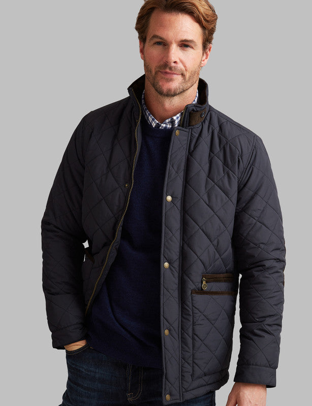 Vedoneire ... Heritage Husky Quilted Jacket - Navy
