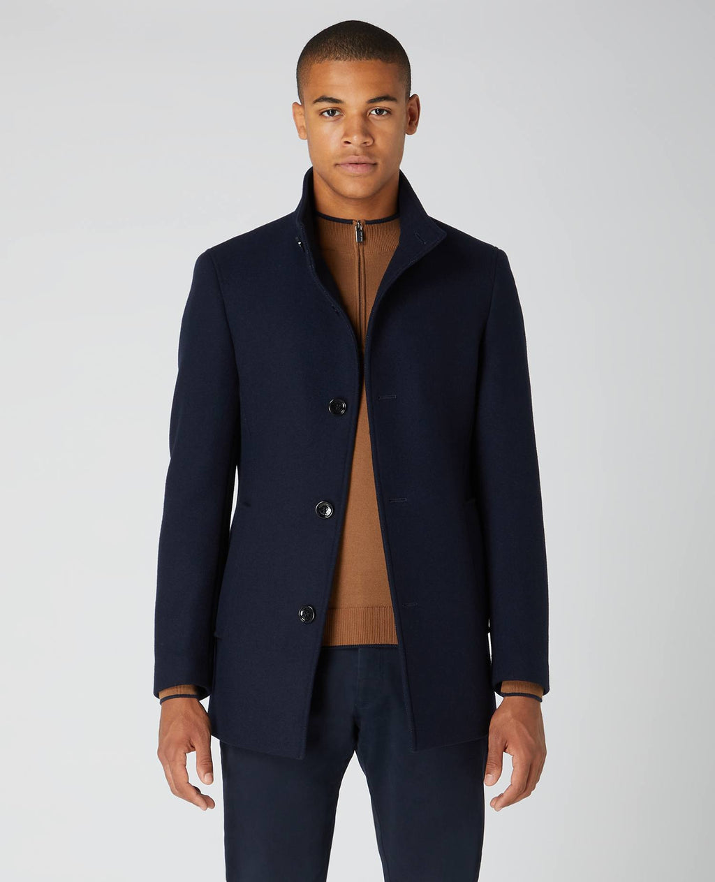 Remus Uomo ... Jonah Tailored Coat - Navy (374/79)