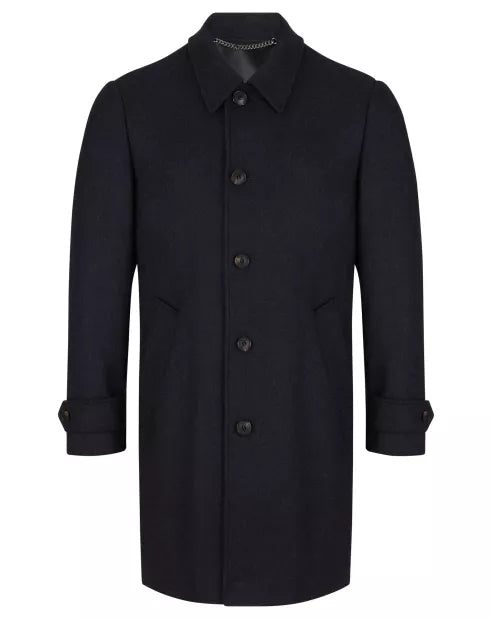 Douglas ... Edwards Tailored Coat - Navy (556/79)