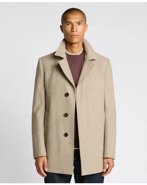 Remus Uomo ... Jonah Tailored Coat - Taupe (374/96)