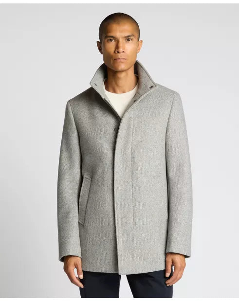 Remus Uomo ... Jacob Tailored Coat - Light grey (711/04)