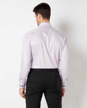 Remus Uomo ... Lilac Seville Long Sleeve Formal Shirt (036/72)
