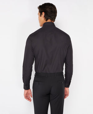 Remus Uomo ... Black Seville Long Sleeve Formal Shirt- Tapered fit (300/00)