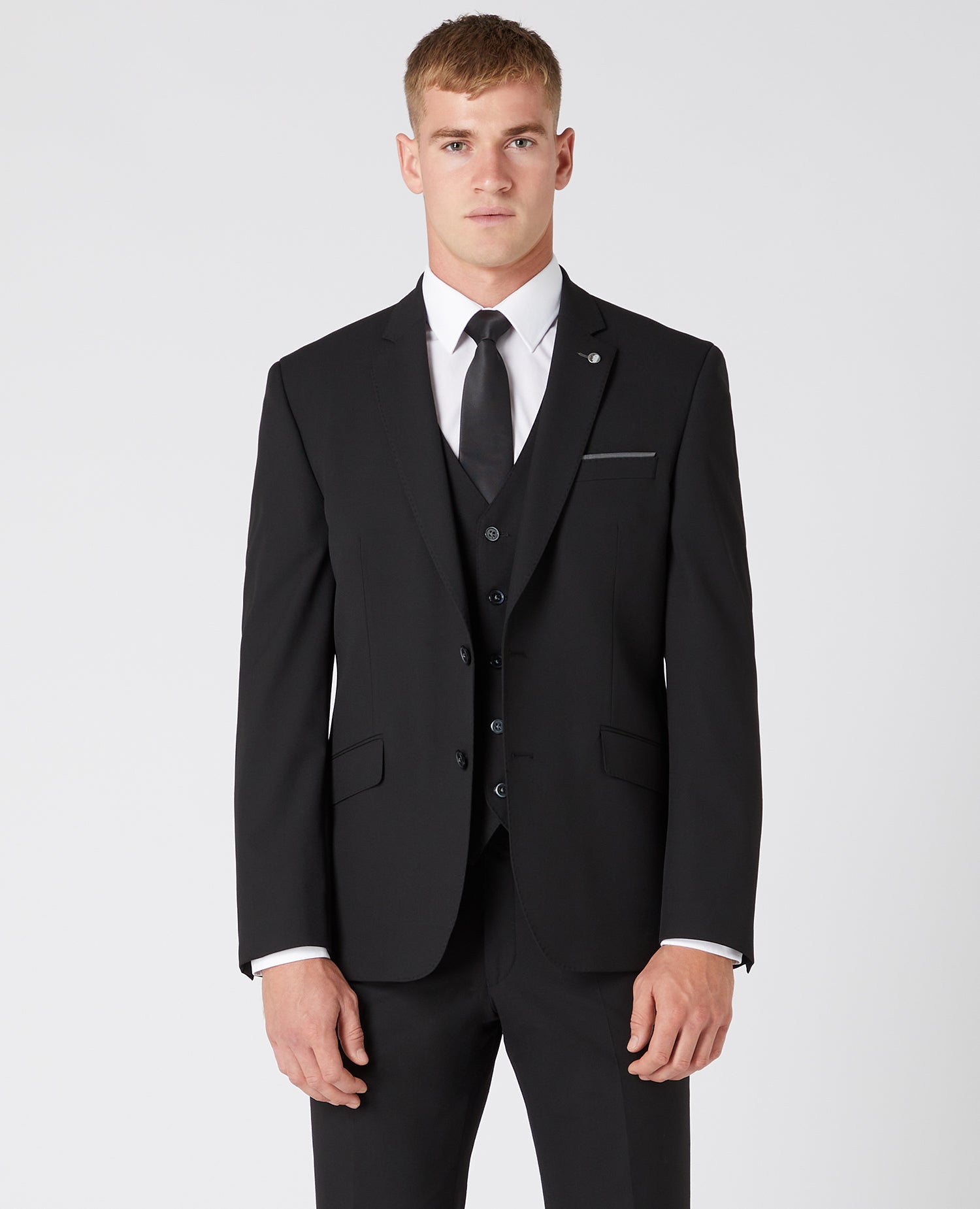 Remus Uomo ...  Palucci Mix + Match Suit  - Black (770/00)