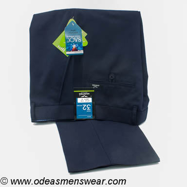 Hunter ... Mens Regular Fit Trousers  - Navy  (St. Ailbe's)
