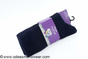John the Babtist Hospital school girls navy mid calf length socks