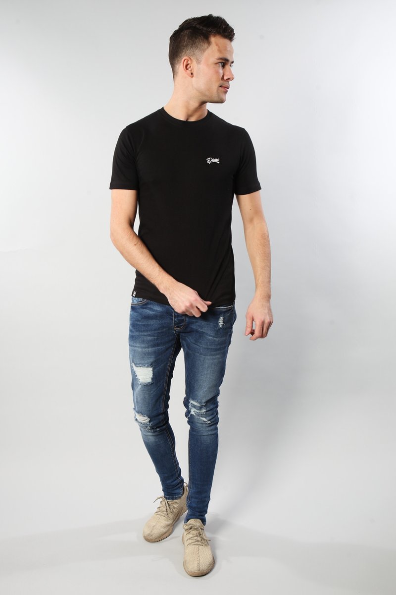 Diesel ... Basic Scott O Neck Tee - Black