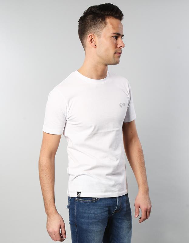 Diesel ... Basic Scott O Neck Tee - Optic white