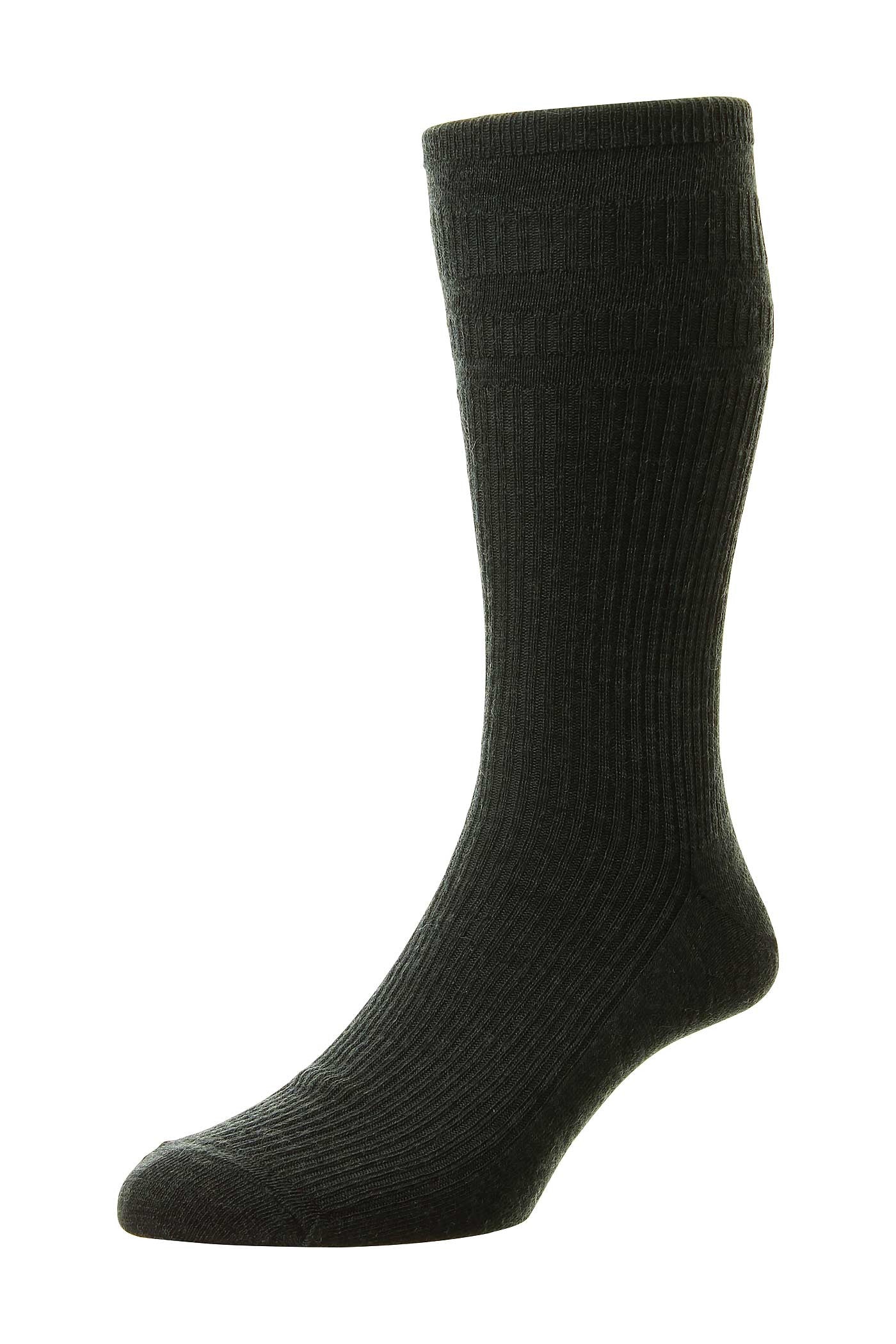 HJ Socks ... Men's Plain Wool Softop Socks
